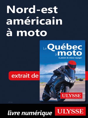 cover image of Nord-est américain à moto